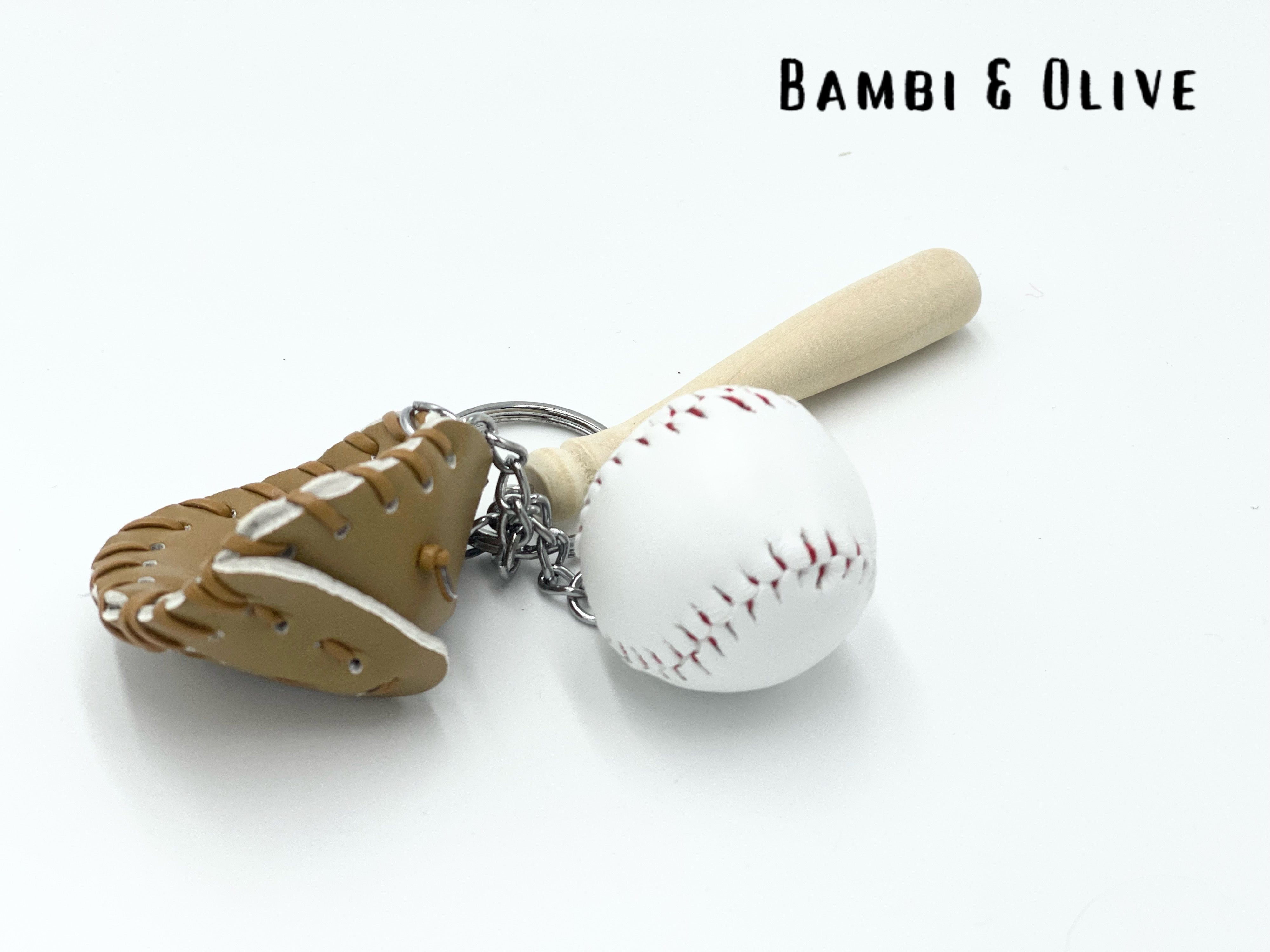 Baseball Personalised Keychain